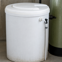 Réservoir de filtration à sable en PRV (Plastique Renforcé de Fibres) industriel, 1000L/heure, garantie 1 an, pour le traitement de l'eau dans l'industrie agroalimentaire