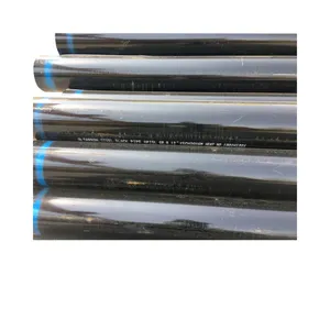 Tùy chỉnh độ dày SCH 10 mạ kẽm erw ống thép đầy đủ màu sắc tần số cao hàn 16 inch đen hàn ống