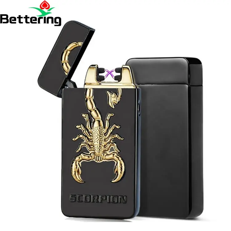 smoking set accessories electronic cool cigarette holder metal cases box with built in cigar usb lighter plastic rechargeable