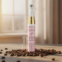 Crème raffermissante pour les yeux à la caféine, anti-poches, anti-rides, anti-cernes, pour les yeux, marque privée