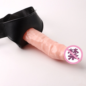 Dildo portable de taille moyenne, en caoutchouc souple, sensation réaliste, jouet sexuel unisexe pour adultes. - Product Image 1