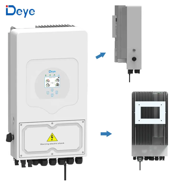 10KW 3-Phase Deye SUN-10K-SG04LP3-EU 10kW Three Phase Hybrid Inverter ...