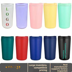 Mini Taza de Café y Leche de Acero Inoxidable 304 de 12 oz/350 ml, Doble Aislamiento al Vacío, 6-12 Horas de Duración, Portátil, para Oficina y Hogar, Ideal para Regalo - Product Image 3