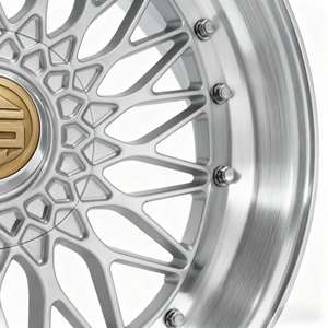 Nuevas <span class=keywords><strong>llantas</strong></span> de rueda de dos piezas de aleación de aluminio pintado ruedas de coche de pasajeros de 18-20 pulgadas forjadas 5x5x120 112 - Product Image 4