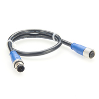 Cable de bajada NMEA2000 M12 A Código CAN BUS Cable Micro-cambio M12 DeviceNet Bus Cable, Cable de extensión M12, Cable de actuador de sensor