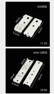 Tringles à rideaux accessoires de Rails de rail monté au <span class=keywords><strong>plafond</strong></span> aluminium I support de Rails de rideau - Product Image 5
