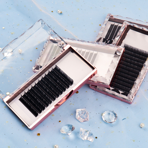 Nhà Máy Bán Buôn Nhãn Hiệu Riêng Dễ Dàng Để Làm Cho Khối Lượng Quạt Cá Nhân Faux Mink Eyelash Extension - Product Image 4