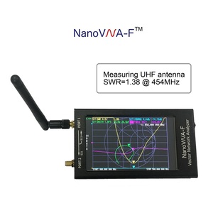 Tùy chỉnh miễn phí vận chuyển nanovna VNA HF VHF UHF Vector Mạng Antenna Analyzer + 4.3 inch IPS LCD + kim loại trường hợp + 5000mAh Pin - Product Image 6