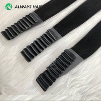 Extensions de cheveux invisibles sans couture, cheveux Remy chinois de haute qualité, lisses et soyeux, longueur et couleur personnalisables