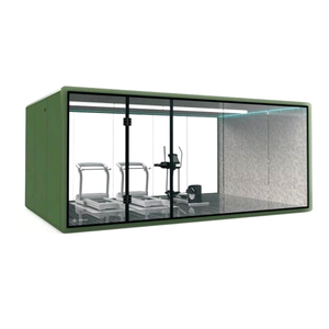 Pod DE PRIVACIDAD instantánea para oficina en espacios abiertos con potencia de ventilación y luz LED para sesiones de trabajo sin problemas - Product Image 5