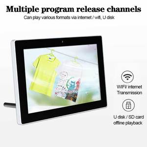 Venta al por Mayor de Reproductores de Publicidad con Pantalla Táctil LCD Android Wifi de 10.1, 12.1, 15.6 y 23 Pulgadas, Montaje en Pared, Tablet Poe - Product Image 5
