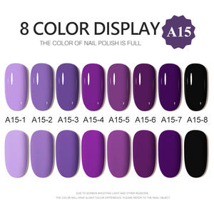 AILANUO muestra gratis Etiqueta Privada esmalte de uñas en Gel Uv 8 colores colección suministros de uñas salón Gel esmalte de uñas OEM personalizado - Product Image 2