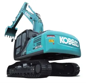 حفار مستعمل طراز kobelco Sk210LC 21 طن للبيع حفار زاحف آلة بناء sk210LC-8