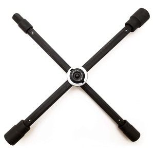 14 "4-cách có thể điều chỉnh trượt chéo Lug cờ lê cho lốp thay đổi Bolt Nut loại bỏ Sụp Đổ cho nhỏ gọn lưu trữ - Product Image 1