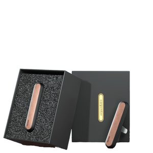 Désodorisant de voiture moderne de luxe en bois massif Logo personnalisé Diffuseur style bâton d'aromathérapie Cologne Rose Scent Air Purifier Vents - Product Image 1