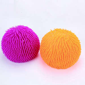 Pelota de Goma Elástica y Esponjosa de Pelo Corto, Juguete de Peluche Relleno de Aire, Ideal para Fiestas al Aire Libre, Unisex, Anime - Product Image 4