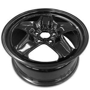 Jantes de voiture Chevrolet <span class=keywords><strong>18</strong></span> <span class=keywords><strong>pouces</strong></span>, entraxe 120 PCD, modèle en <span class=keywords><strong>acier</strong></span> 804, finition noire, 8x ET40, tout-terrain, neuves - Product Image 3
