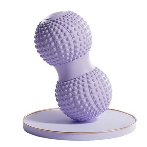 Juego de bolas de masaje con forma de cacahuete, de TPE, para la recuperación muscular de la espalda baja, cadera y piernas, para estiramiento y alivio. - Product Image 1