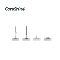 Éclairage linéaire LED pour atelier, usine, montage au plafond, barre lumineuse linéaire LED 4 pieds 5 pieds