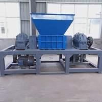Broyeur de pneus entiers pour entreprises, machine à broyer les pneus pour la fabrication de granulés de caoutchouc