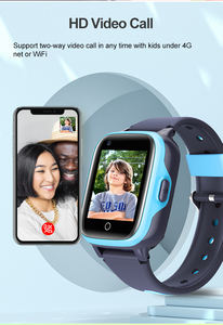 Montre GPS anti-perte 4G de haute qualité avec bouton SOS, appel vidéo, déverrouillage facial, montre téléphone pour enfants - Product Image 6