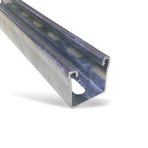 Incaglio a caldo incrostato 1-5/8in * 1-5/8in incrostato puntone leggero in acciaio strutturale profili in acciaio acciaio recinzione Post PV supporti - Product Image 2