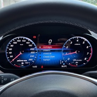 Panel Instrumen Digital LCD YZ untuk Mercedes-Benz ML/GL/GLE/GLS, Speedometer, Interior Mobil, Carplay
