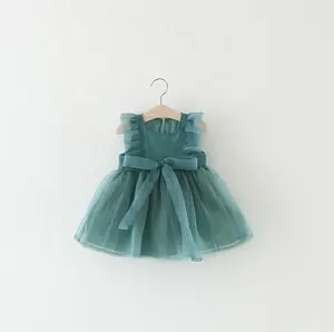 OEM Baby Clothing Mesh Tutu Dress Kids Mesh Party Dress Evening Party Princess Dress For Kids