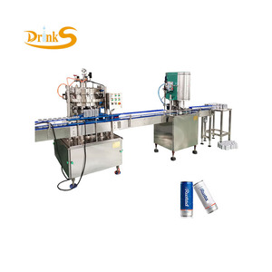 Máquina selladora de latas de bebidas carbonatadas, tipo dividido, 2000 latas por hora - Product Image 1