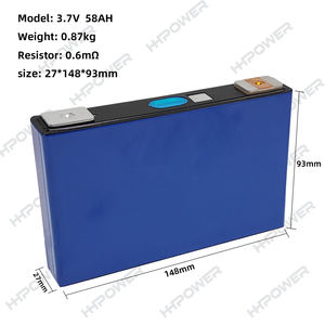 Ev 3.7V 58ah Lithium Batterij Oplaadbare Ncm Lithium-Ion Batterijen Cel Prismatische Elektrische Auto Golfkar Batterij - Product Image 4