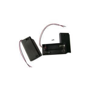 GT3-1834 #   2 x 1.5V AA UM-3 Caja de almacenamiento para pilas de plástico y metal - Product Image 5