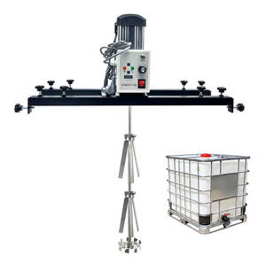 Hoge Kwaliteit 304 Roestvrij Staal Industriële Elektrische Mixer Verstelbare High Speed Vat Ibc Tank Agitator - Product Image 1