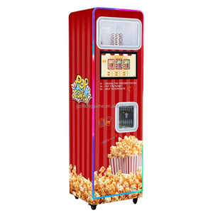 Máquina Expendedora Inteligente de Palomitas de Maíz de 3 Sabores, Kiosco de Autoservicio de Snacks con Pantalla Táctil y Luz LED, Fabricante OEM - Product Image 2