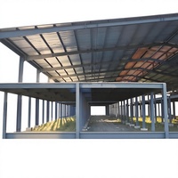 Bâtiment modulaire industriel moderne en structure acier AOLIFENG pour bureaux et entrepôts, matériau Q235B/Q355B, garantie 5+ ans, 81-120 mph