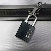 Cadenas à combinaison métallique SKG-523 de haute qualité, serrure à code à 3 chiffres pour sac d'école, dortoir d'étudiant et armoire