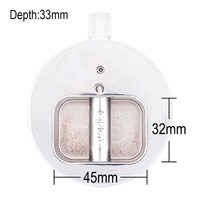 YH3340 Cadenas de hockey sur glace à serrure en acier à manille cachée ronde de 73mm avec rondelle pour le stockage des équipements de hockey