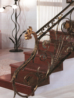 Poste décorative intérieure ou extérieure, 1 pièce, en fer forgé, Style Dragon, nouveauté