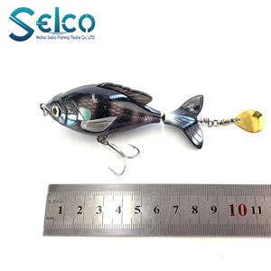 Selco 9,5 cm 16,9G <span class=keywords><strong>gusano</strong></span> de plástico suave cebo de pesca suave plástico Otro Minnow señuelo cebo suave señuelo venta al por mayor Crazy Minnow señuelo suave - Product Image 2