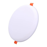 Panneau lumineux LED sans cadre 9W-48W carré encastré ou en saillie, dimmable, pour maison et bureau
