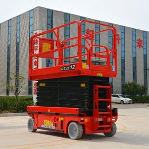 سقالات منصة عمل هوائية كهربائية ذاتية الدفع مخصصة بسعر - Product Image 5