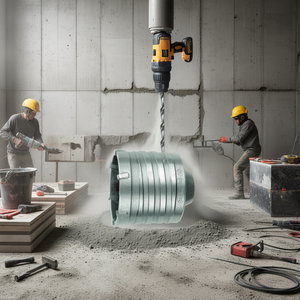 Broca de martillo SDS Plus de 58 mm para perforación de mampostería y hormigón - Product Image 3