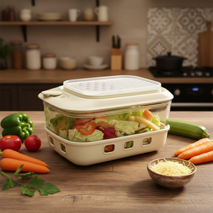 <span class=keywords><strong>Bol</strong></span> à déjeuner en <span class=keywords><strong>verre</strong></span> écologique nordique sans BPA de qualité alimentaire, râpe, trancheuse, coupe-légumes, <span class=keywords><strong>hachoir</strong></span>, pour la maison et la cuisine, compatible lave-vaisselle, hermétique, passe au four - Product Image 1