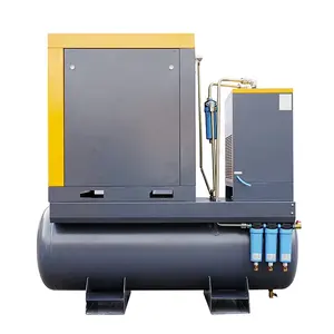 10Hp-220Hp industriële stille schroeftype luchtcompressor voor fiberlasersnijmachine