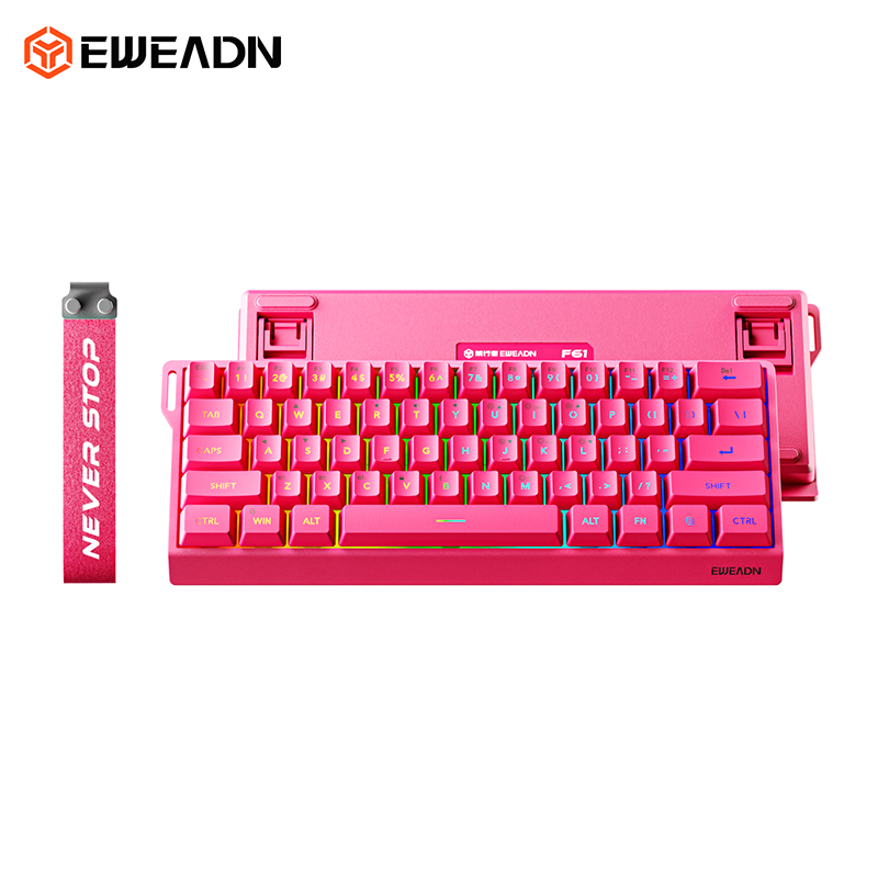 Rosa Roja [61 teclas con cable] rgb