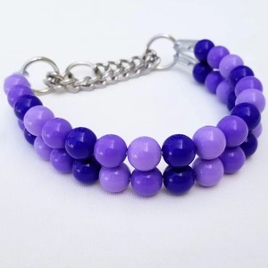 Collar de perlas personalizado, collar de perro pequeño, diseño personalizado, collar de gato para niña, cuentas de diamantes de imitación, collar de perro ajustable - Product Image 2