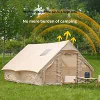 Carpa Inflable Portátil para Camping de Cuatro Estaciones XZ OEM ODM de 4*3*2m para Fiestas al Aire Libre con Bomba de Aire Impermeable y Fácil Instalación