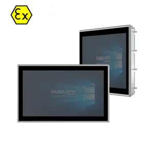 21.5 inch IP65 Rugged Industrial display | Touch Screen Panel Industrial Embedded PC | ATEX HMI Operation Panel