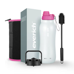 Stainless Steel Insulated Vacuum Flasks Sports <strong>Gourd</strong> Bottle, Cold <strong>Preservation</strong>, Sports Camping Direct Drinking Cup Lid - Product Image 3