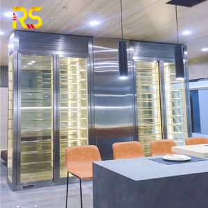 Cave à vin professionnelle à température contrôlée avec éclairage LED, meuble de bar et de rangement moderne Rs229 Wine - Product Image 1