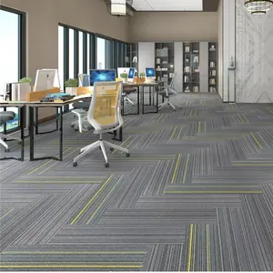 उच्च गुणवत्ता वाली लक्जरी कार्यालय कालीन आधुनिक शैली नायलॉन टाइल्स ने कम कीमत पर फर्श कालीन कालीन